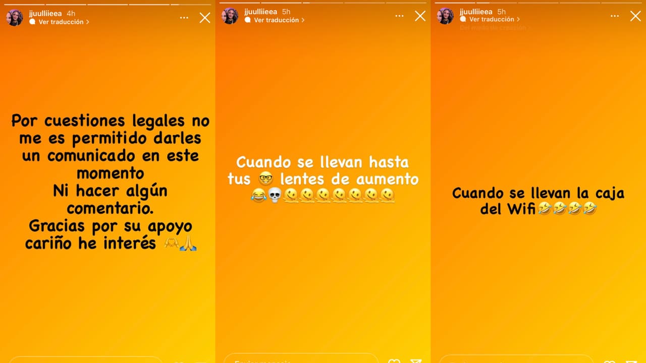 Estos son los mensajes que publicó Julie Lemus tras el comunicado de su ex Andy Ruiz Jr., quien ahora mantiene un romance con Mayeli Alonso.