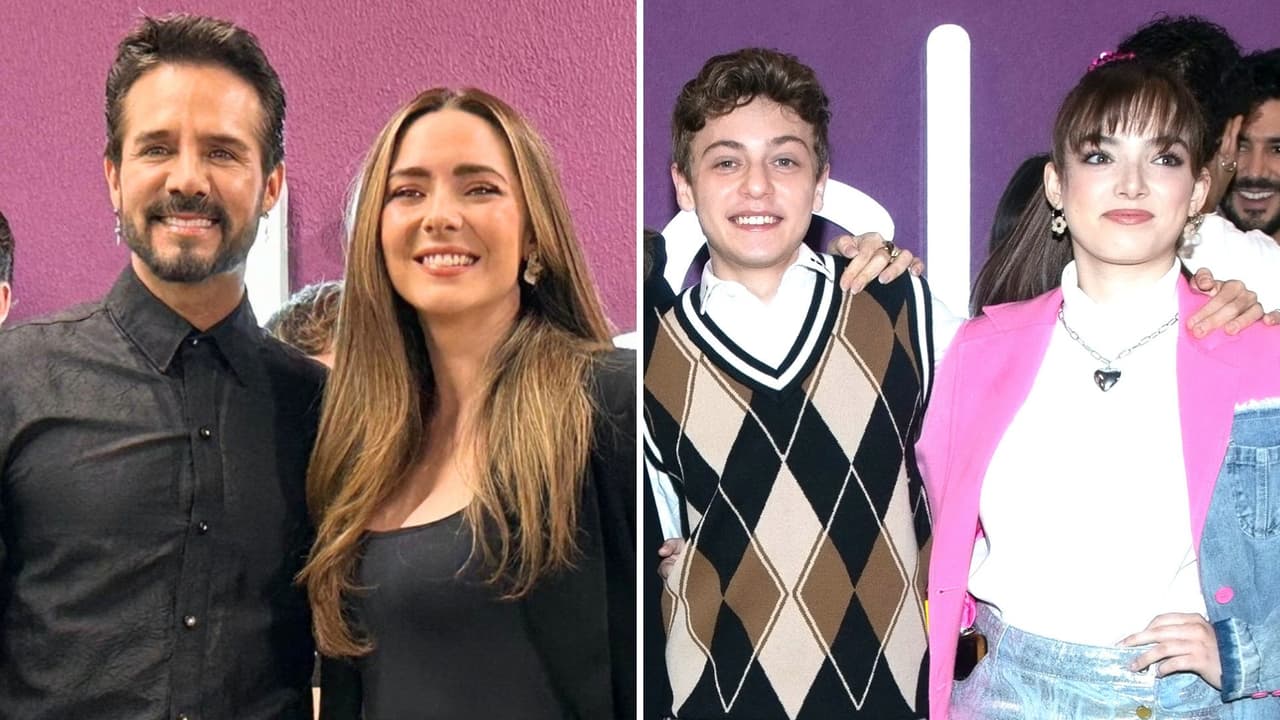 José Ron y Ariadne Díaz son exnovios y tienen dos 'hijos' en común: así los presentaron con divertido baile 'en familia'