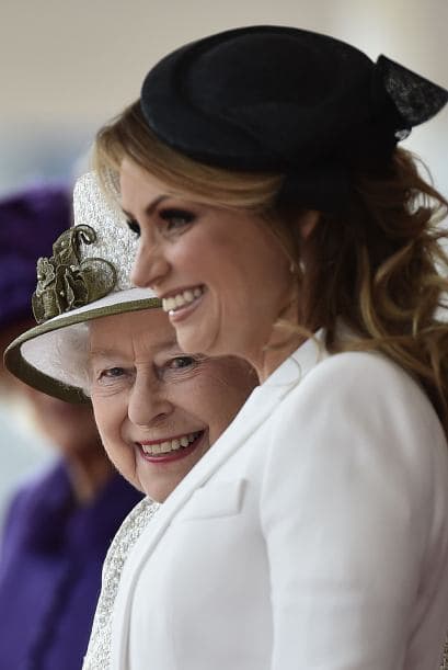 Ahora sí, se sintió la dueña, pero de Buckingham.