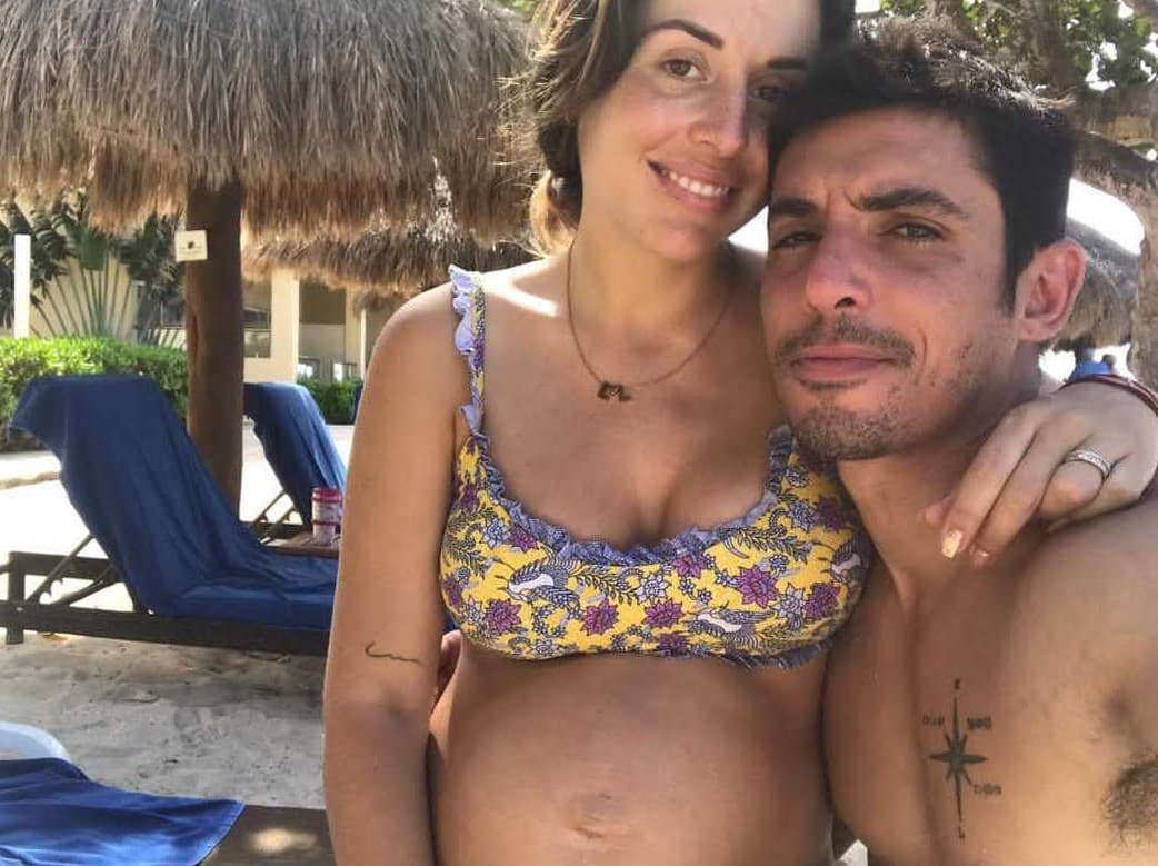 Zuria Vega y Alberto Guerra tuvieron a su primera hija, Lúa, el 11 de enero de 2017.