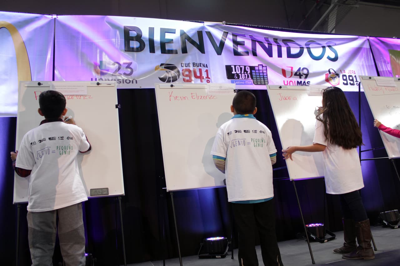 Miles llegaron a disfrutar de la gran final de 'Pequeño Genio y 'La Gran Idea'