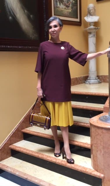 Meza, quien también es escritora y productora, ha participado en telenovelas como
<b>‘La Dueña'</b> y
<b>‘Alguna Vez Tendremos Alas’</b>.