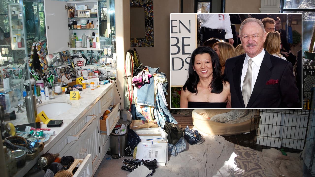 Revelan imágenes de la casa donde fallecieron Gene Hackman y su esposa Betsy Arakawa: encuentran desorden y roedores