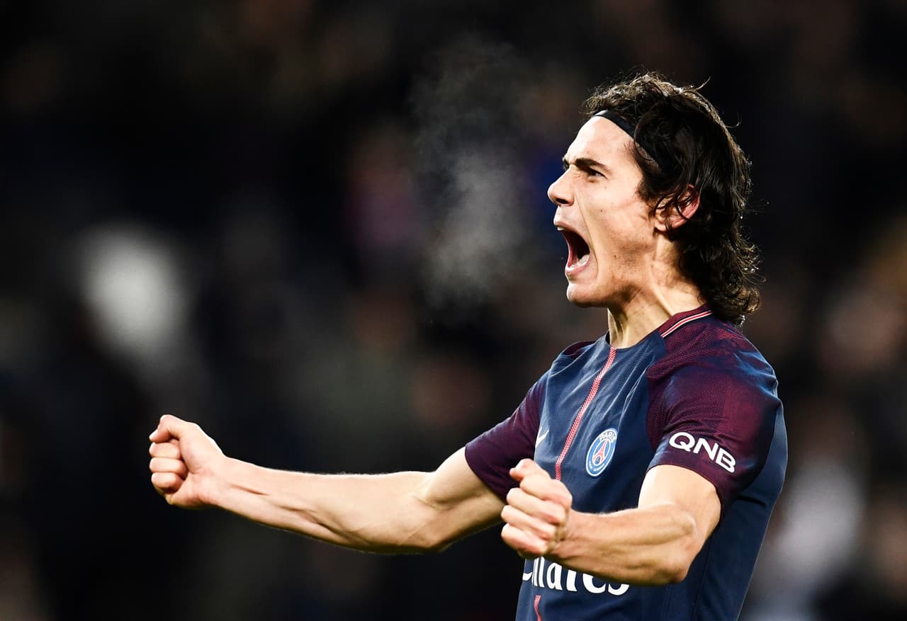 Cavani igualó a Ibrahimovic como máximo goleador de la historia del PSG