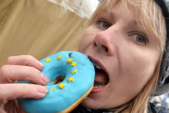 Y en un tipo de pan que encuentras en todas partes del mundo.