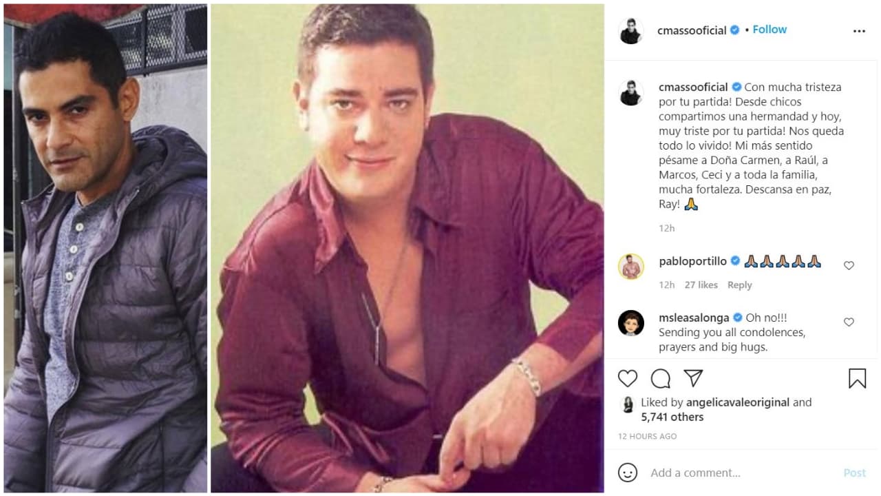 <b>Charlie Massó</b> también reaccionó, con quien además de Menudo, compartió en El Reencuentro. 
<br>