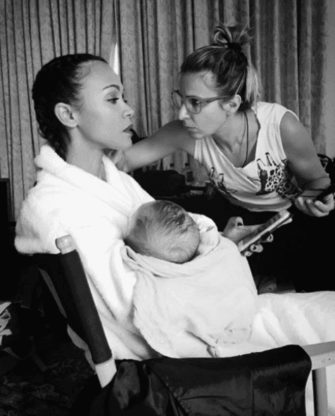 El tercer hijo de la protagonista del film 'Los Guardianes de la Galaxia' nació el 18 de febrero de 2017.