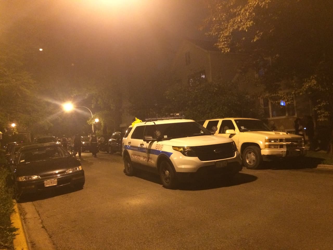 Inicialmente, los familiares la llevaron al Hospital Santa María y la policía persiguió el vehículo pensando que estaba involucrado en el tiroteo.