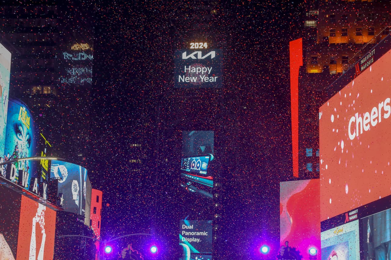 La policía de Nueva York no reportó incidentes mayores durante la celebración.