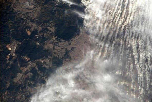 Cielo nublado en Sao Paulo. #worldcup Fotos: @astro_reid