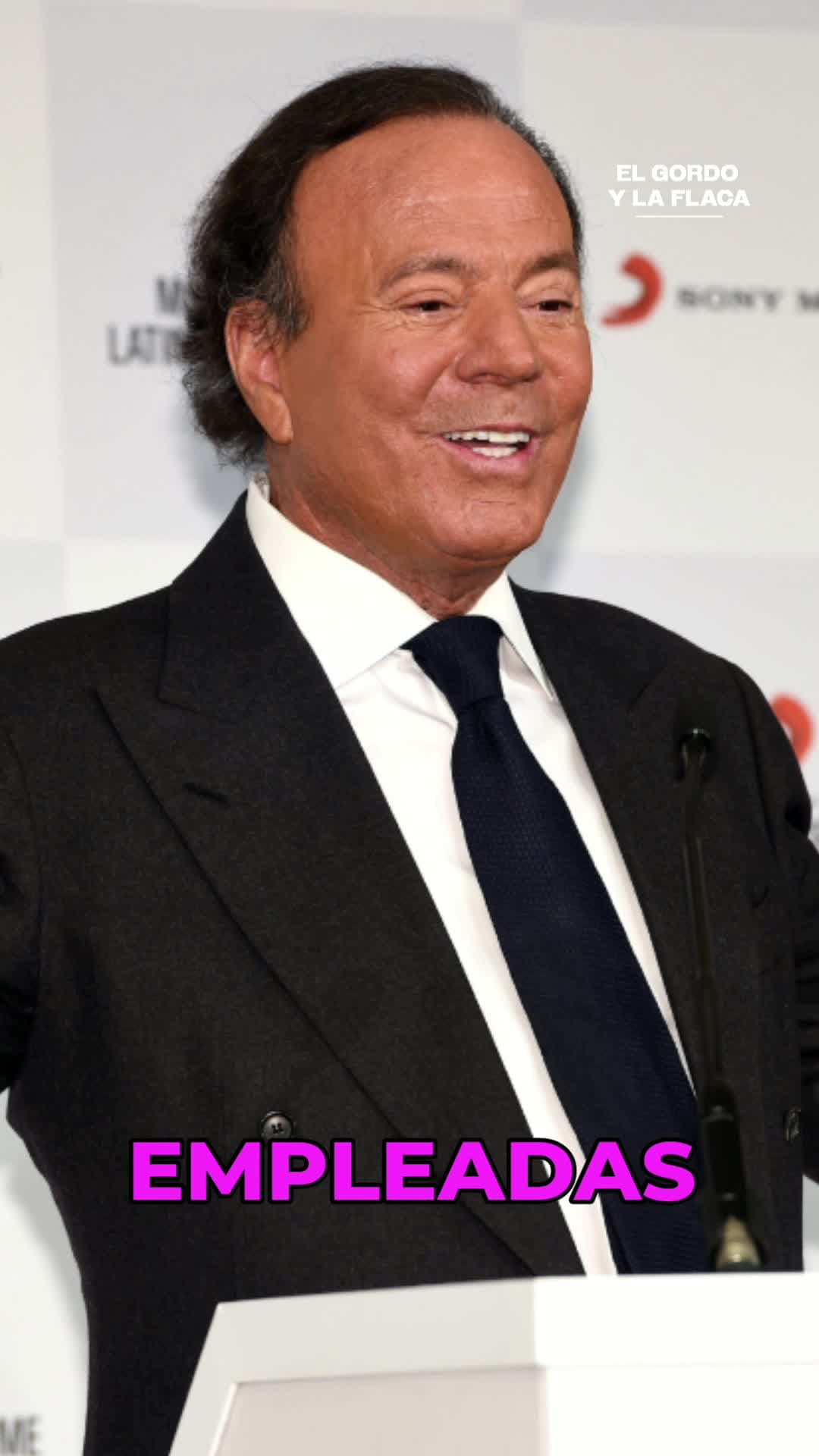 Julio Iglesias emprende acciones legales contra vicepresidenta española