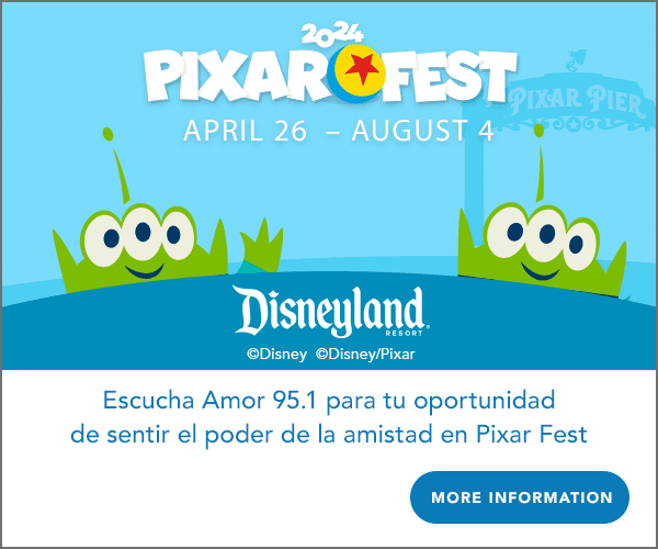Gana un viaje a Disneyland® Resorts con Amor 95.1