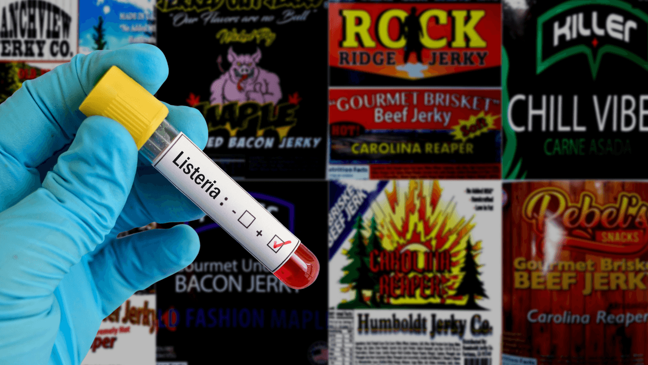 Beef Jerky retirado del mercado en siete estados por preocupaciones sobre listeria