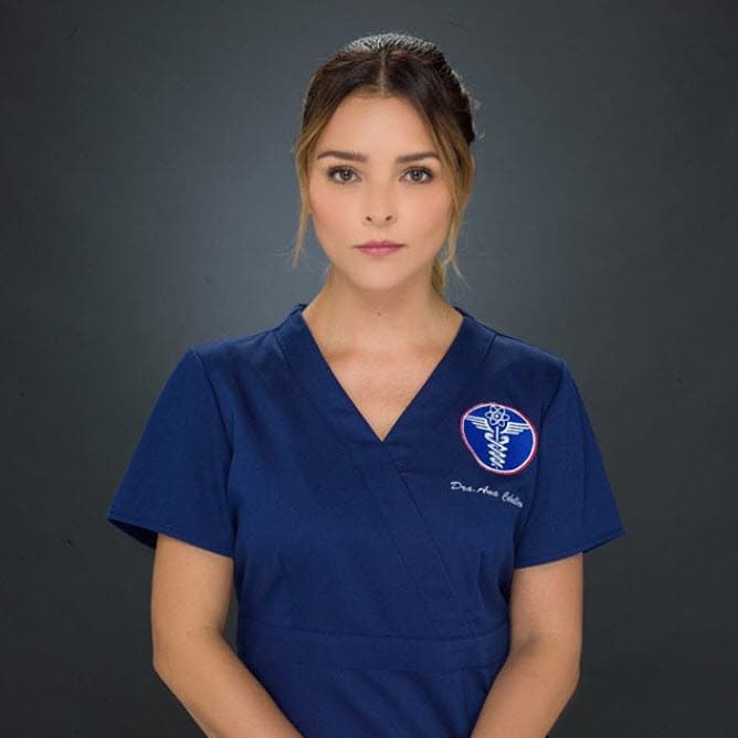 En esta historia interpreta a la doctora Ana, una de las antagonistas. La actriz comparte créditos con Livia Brito y Daniel Arenas.