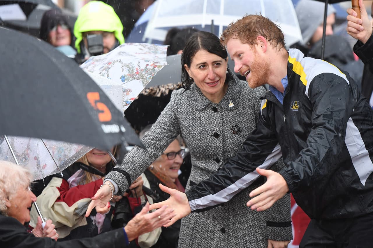 La visita del Príncipe Harry a Australia fue con motivo de promover los Invictus Games del 2018.