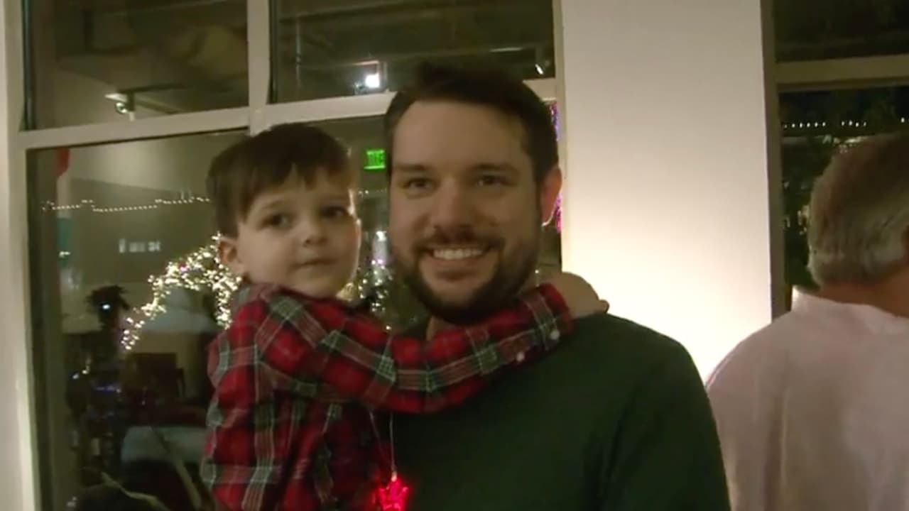 Fue Charlie Haydon, de 4 años, a quien le diagnosticaron leucemia cuando era un bebé, pero ahora está en remisión.