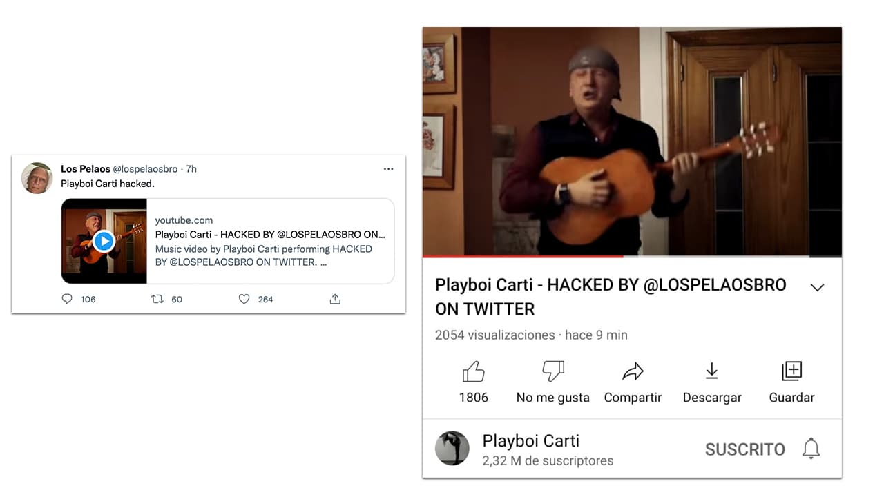 Avisaron del hackeo de la cuenta de Playboi Carti
<br>