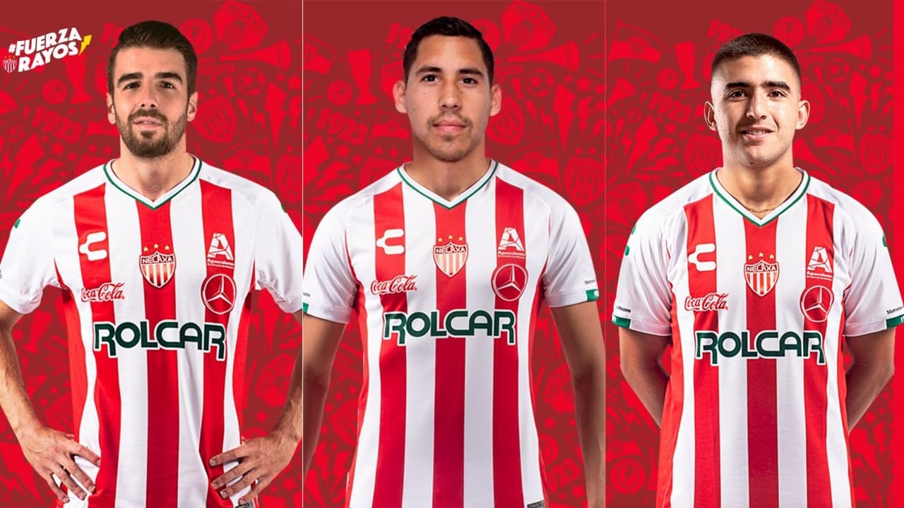 Los Rayos del Necaxa anunciaron sus primeros fichajes del Apertura 2019.