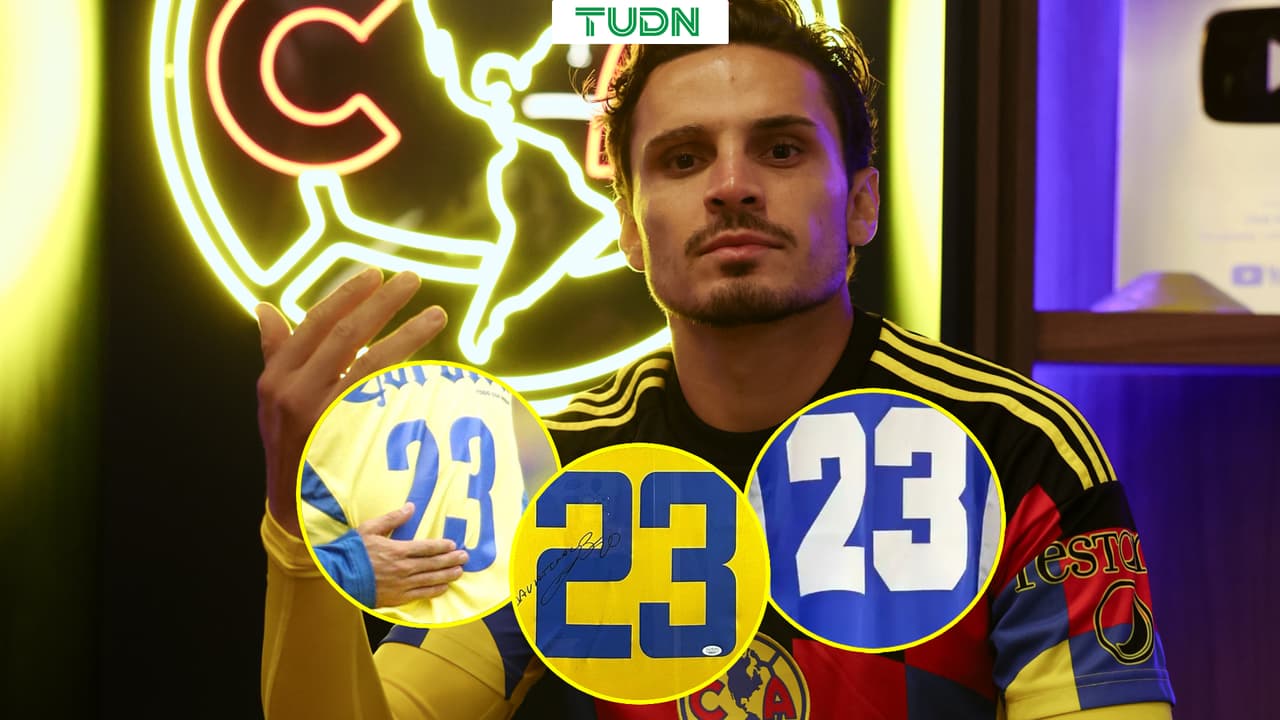 Veiga y el 23: un número con historia en el América