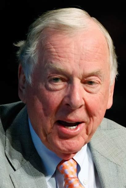 Y de los que ya se habían unido a la causa está T. Boone Pickens, el magnate del petróleo.