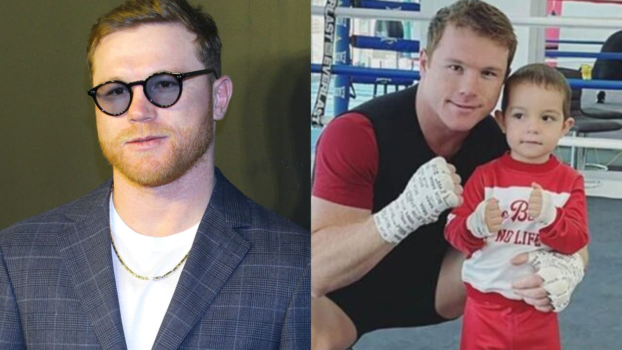 Hijo menor del 'Canelo' reaparece en Las Vegas y así luce a sus 5 años: quiere ser boxeador