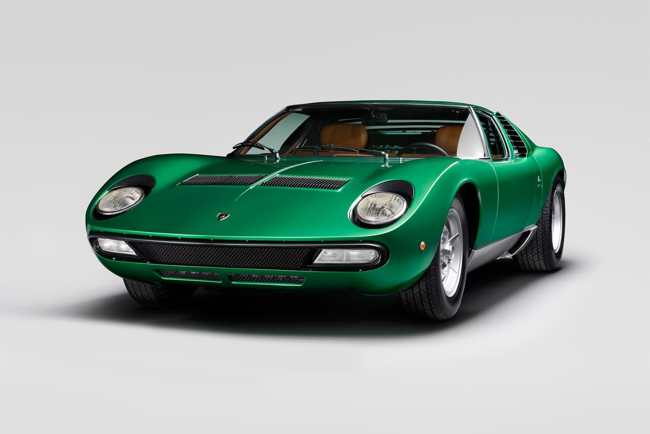 Lamborghini restaura el Miura SV original que debutó en el Auto Show de Ginebra en 1971