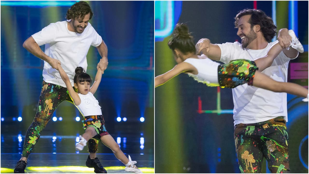 Liani y Lambda en el primer episodio de Mi Famoso y Yo