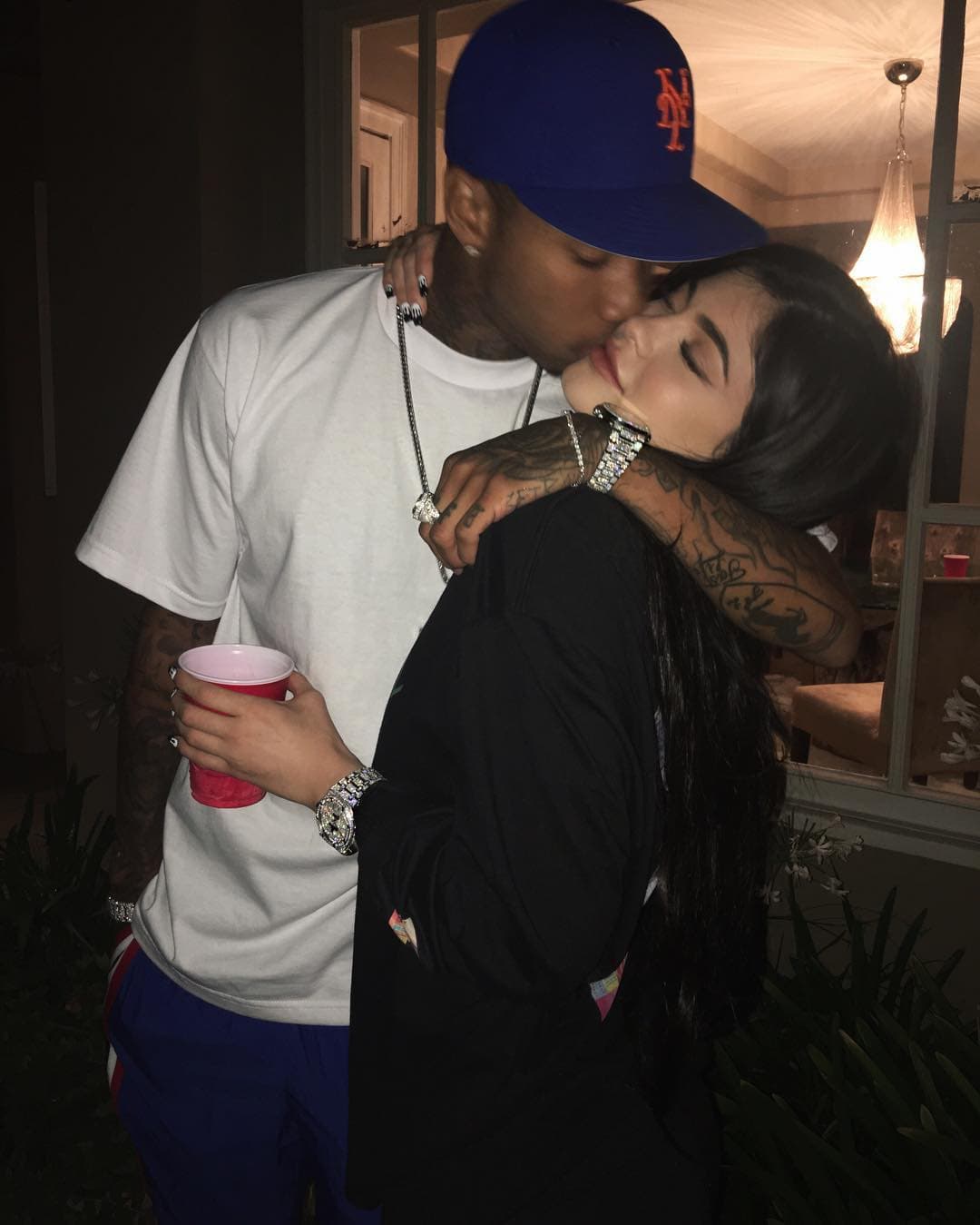 Kylie Jenner tuvo un 4 de julio muy romántico junto a Tyga.