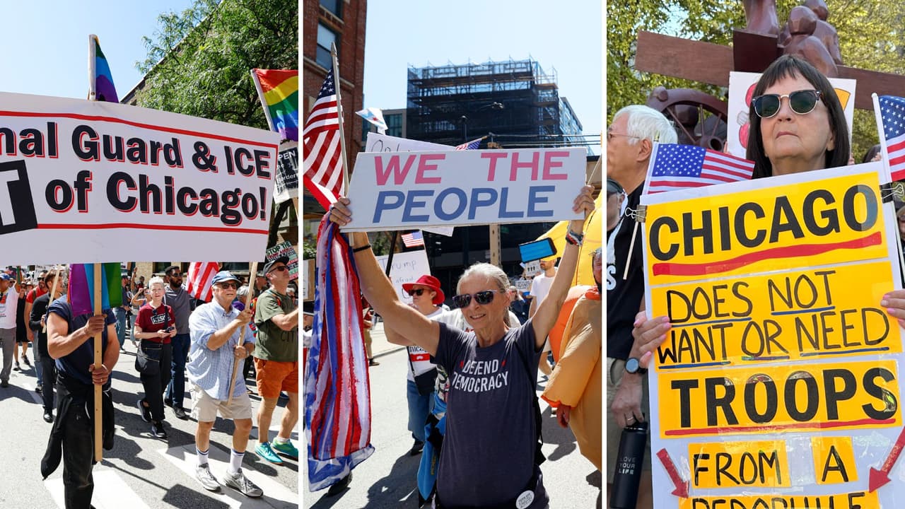 Sindicatos y comunidades marchan en Chicago contra Trump, la militarización y los multimillonarios