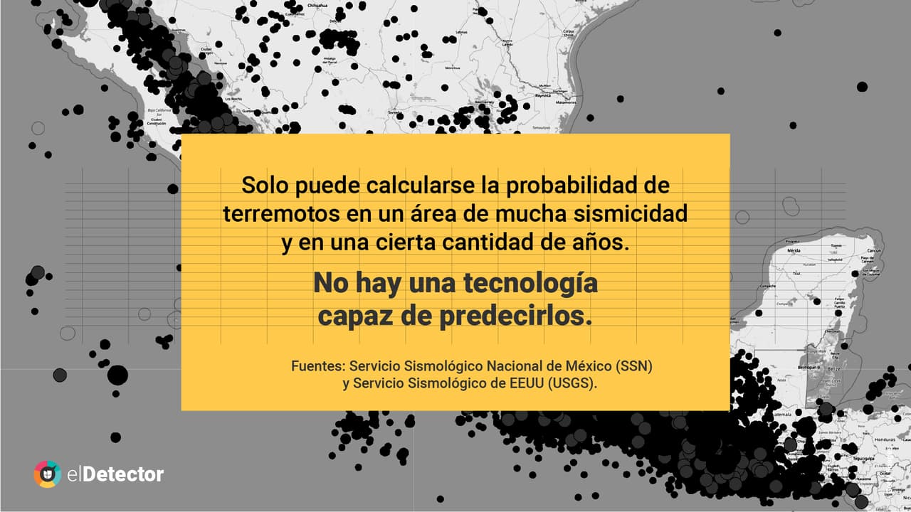 <b><a href="https://www.univision.com/noticias/falso-terremotos-no-se-pueden-predecir" target="_blank">Lee la verificación completa de elDetector aquí. </a></b>