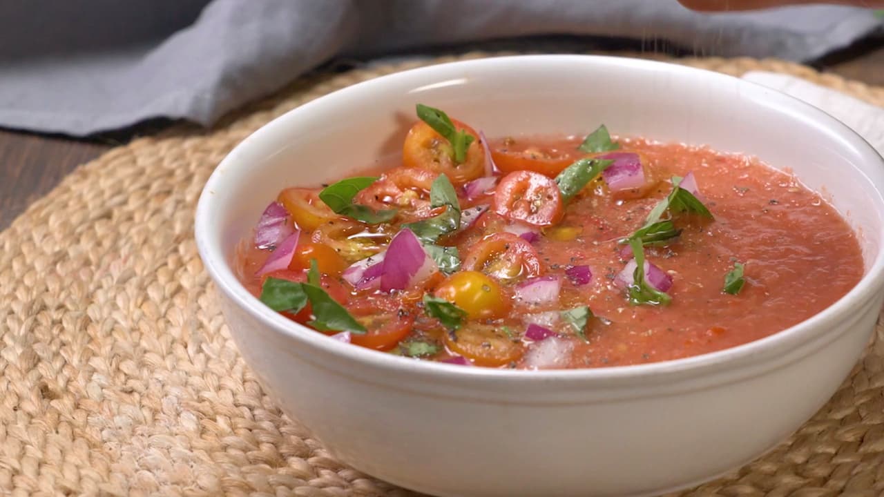 Gazpacho en 10 minutos