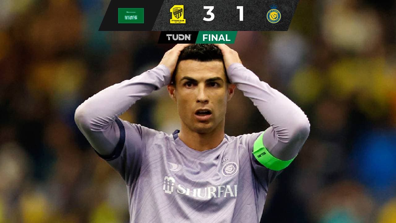 Cristiano Ronaldo recibe tifo de homenaje pero el Al-Nassr quedó eliminado