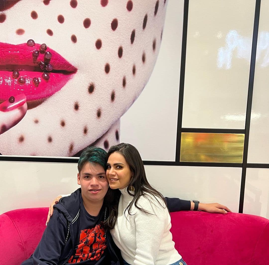 El pasado 7 de mayo, el primogénito de la actriz de Te Doy La Vida celebró sus 15 años y su familia lo consintió a lo grande.