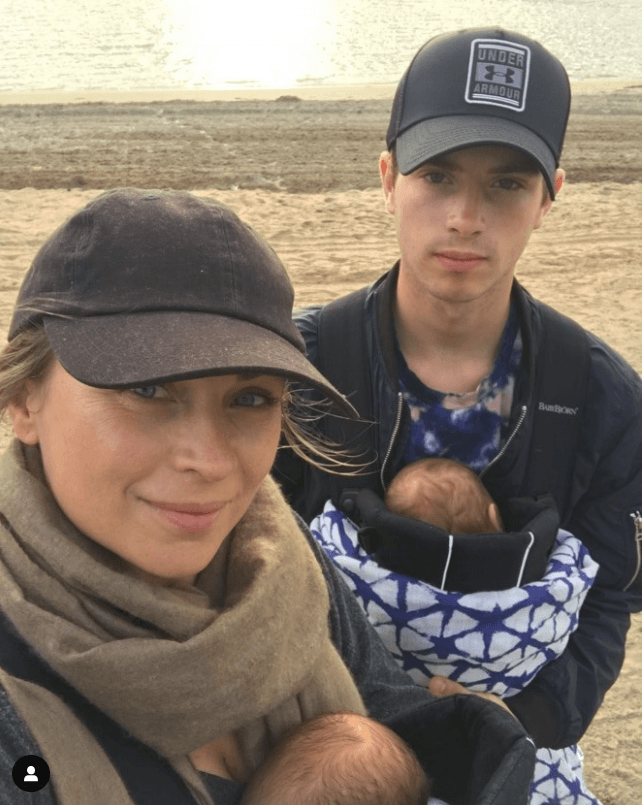 Ludwika Paleta es madre de 3 hijos.