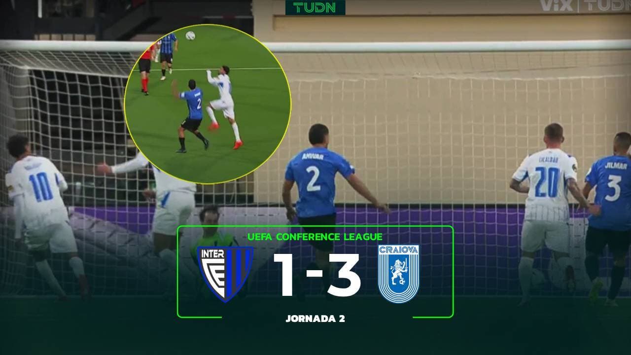 Resumen | Inter Escaldes vs. U Craiova: Anwar falla de nuevo para un gol