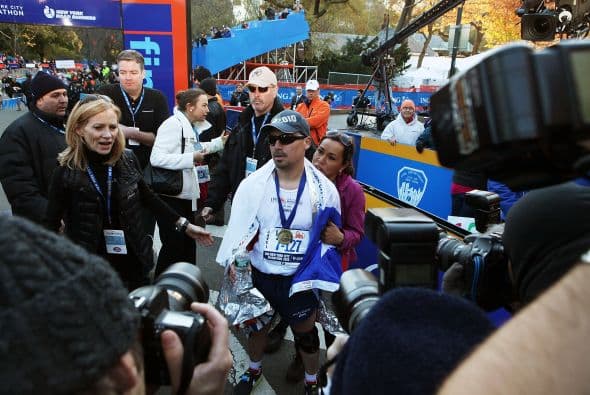 "En cada parte habían chilenos, eso más me motivó a que no iba a renunciar", añadió.