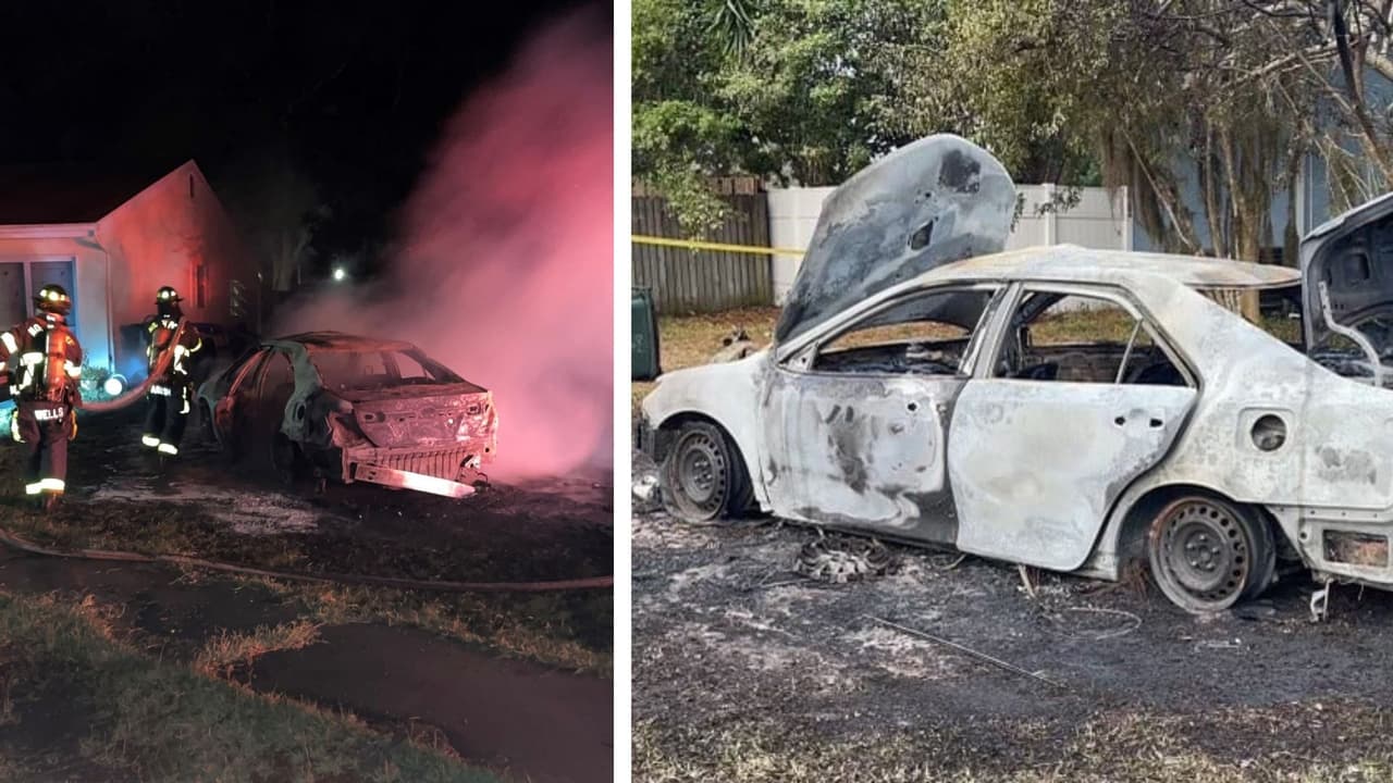 Acusan a estudiante de 14 años de robar y quemar autos en North Port