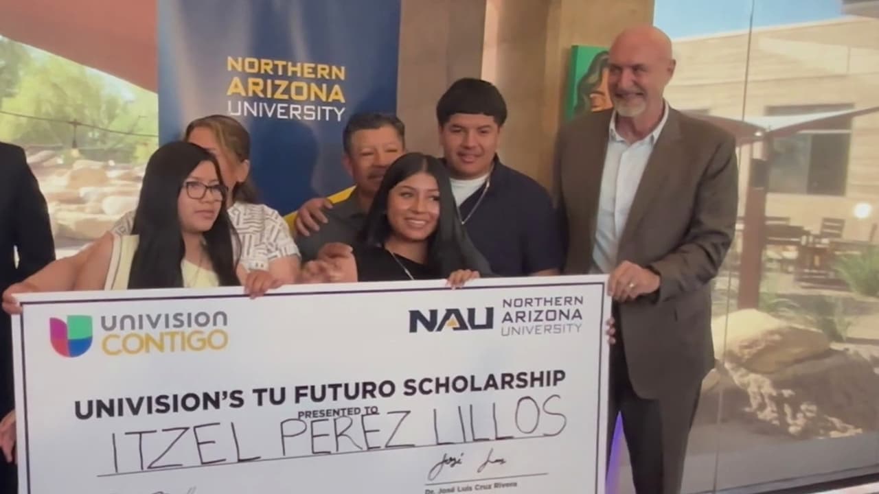 Estudiante hispana comienza clases en NAU tras ganar beca; conoce su historia