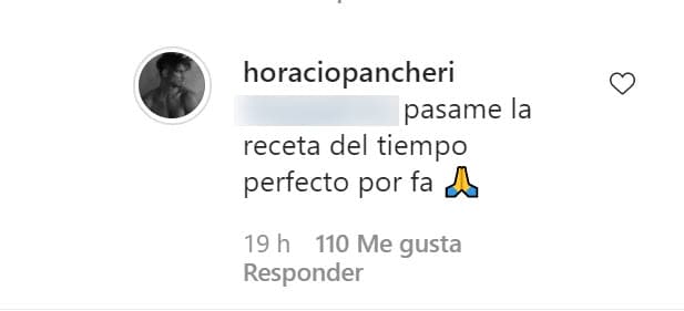 A ella le pidió que le 
<b><a href="https://www.univision.com/famosos/parejas-de-famosos-que-han-terminado-en-2021-fotos" target="_blank">"pasara la receta del tiempo perfecto"</a></b> para iniciar un nuevo noviazgo tras una ruptura. 
<br>