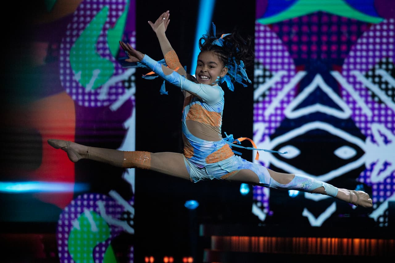Danna Loya, de Chihuahua, México, fue la ganadora del duelo con Valentina Zúñiga. Ellas bailaron el tama 'Wepa' del ritmo afro jazz.