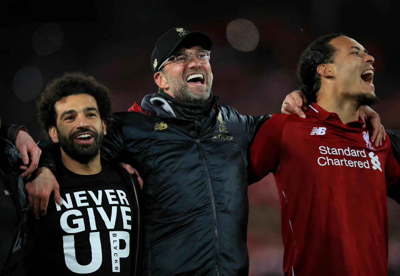 <b>'Never give up'</b>
<br>El Liverpool nunca se dio por vencido y logró clasificarse a la Final de la Champions donde posteriormente se coronaron tras superar 2-0 al Tottenham.