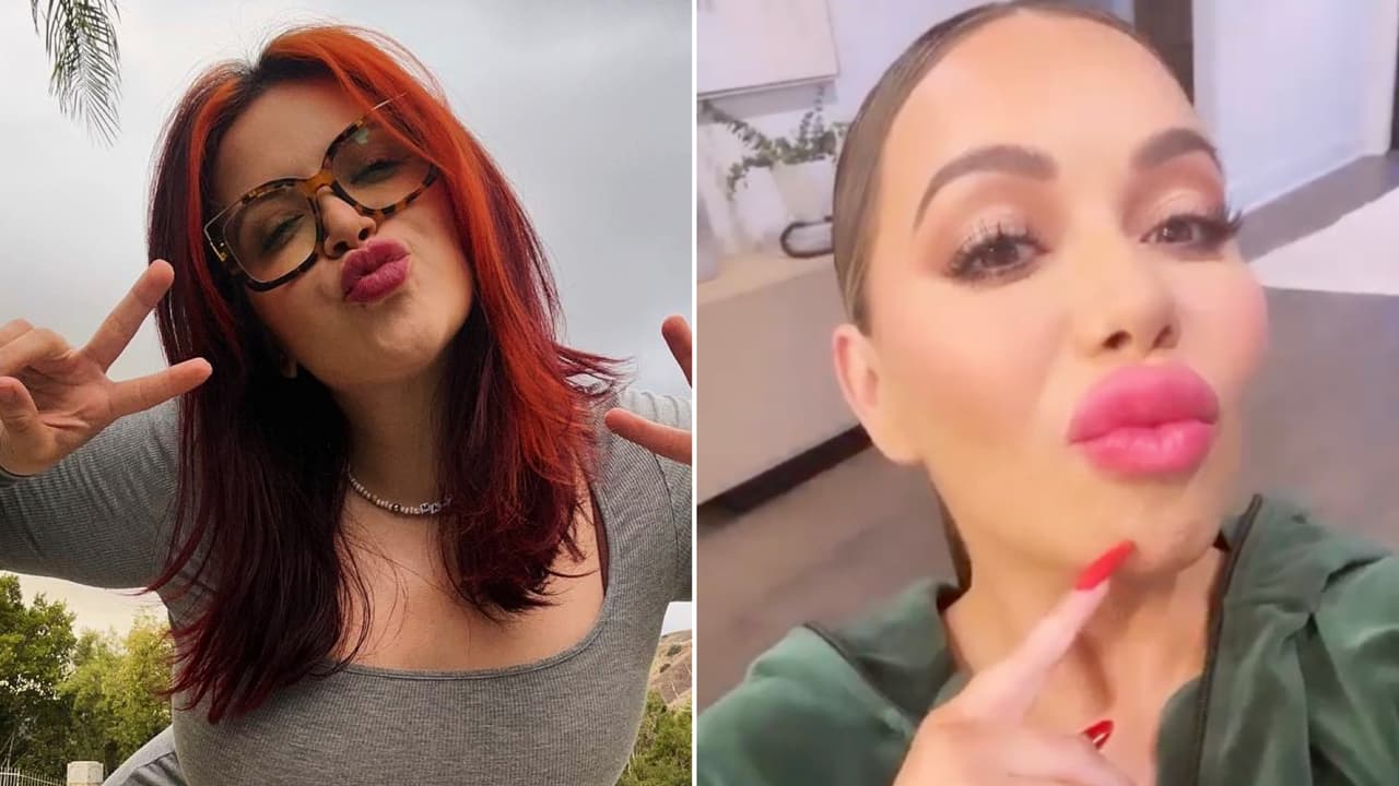 Jacqie Rivera se tatuó los labios como su hermana Chiquis y le encantó el resultado