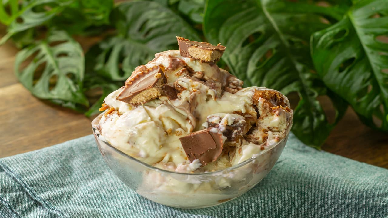 Helado sabor Reese´s