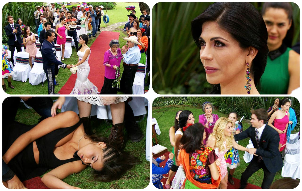 ¡Y al final, Rocío se desmayó! ¡Qué tragedia! ¿Le habrá hecho algo Hilda Mercedes?