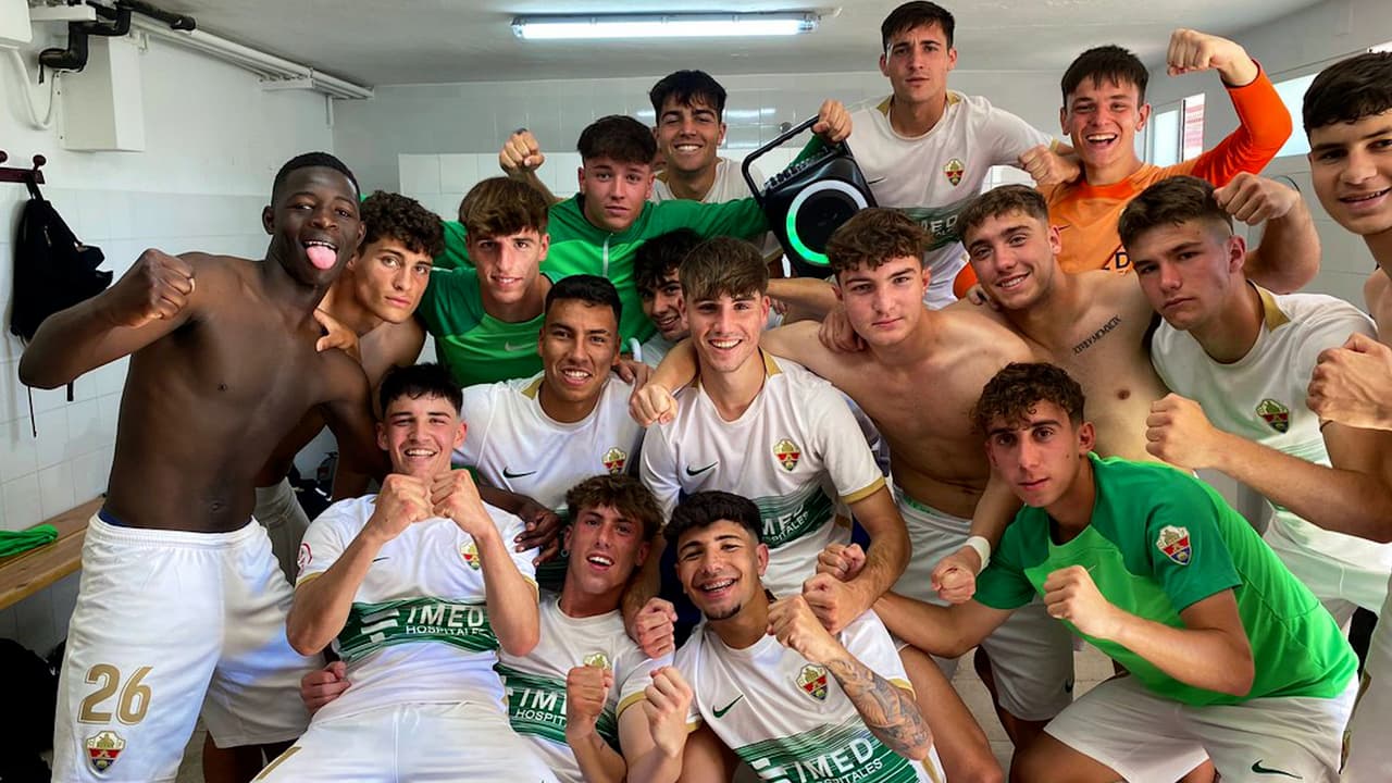¡Ya impresiona! Jesús Hernández vuelve a anotar con Elche juvenil