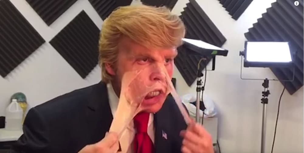 Video: La escalofriante 'transformación' de Donald Trump a Johnny Depp