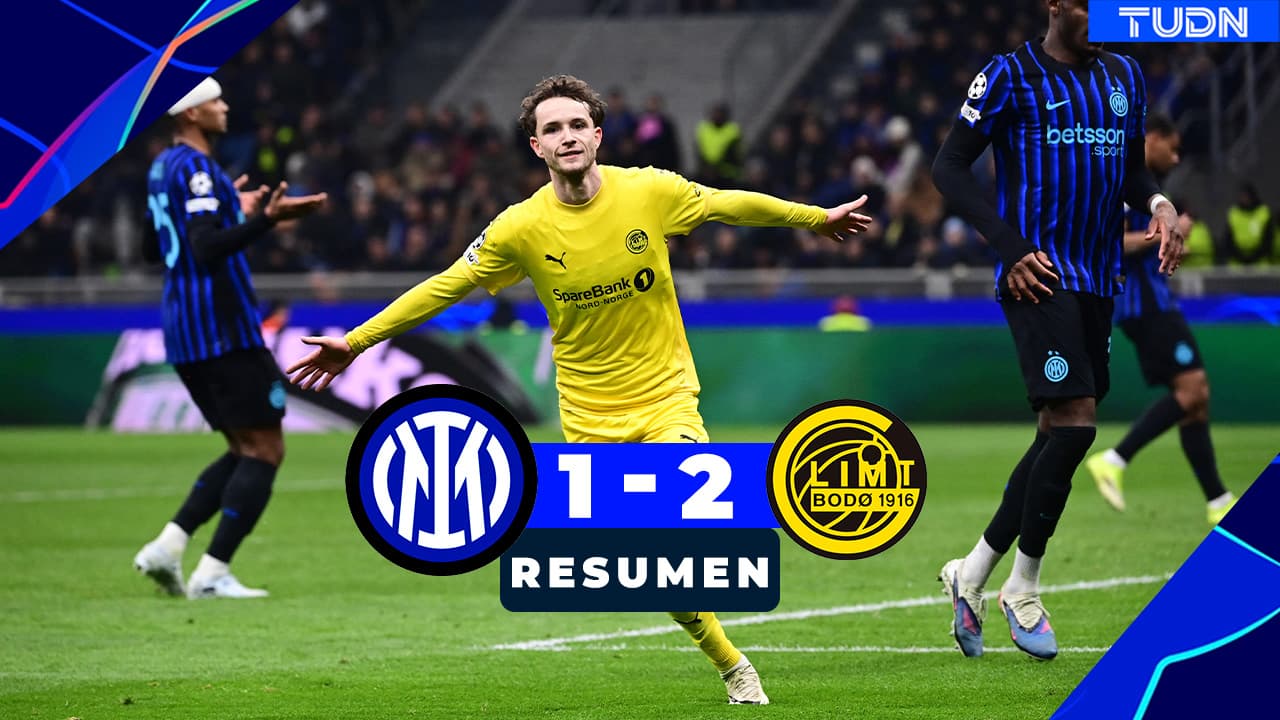 Resumen | Inter vs. Bodo: Los noruegos eliminan a los Nerazzurri