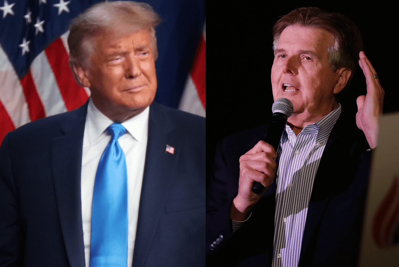 El vicegobernador Dan Patrick, seguro de que Donald Trump ganará Texas y la reelección