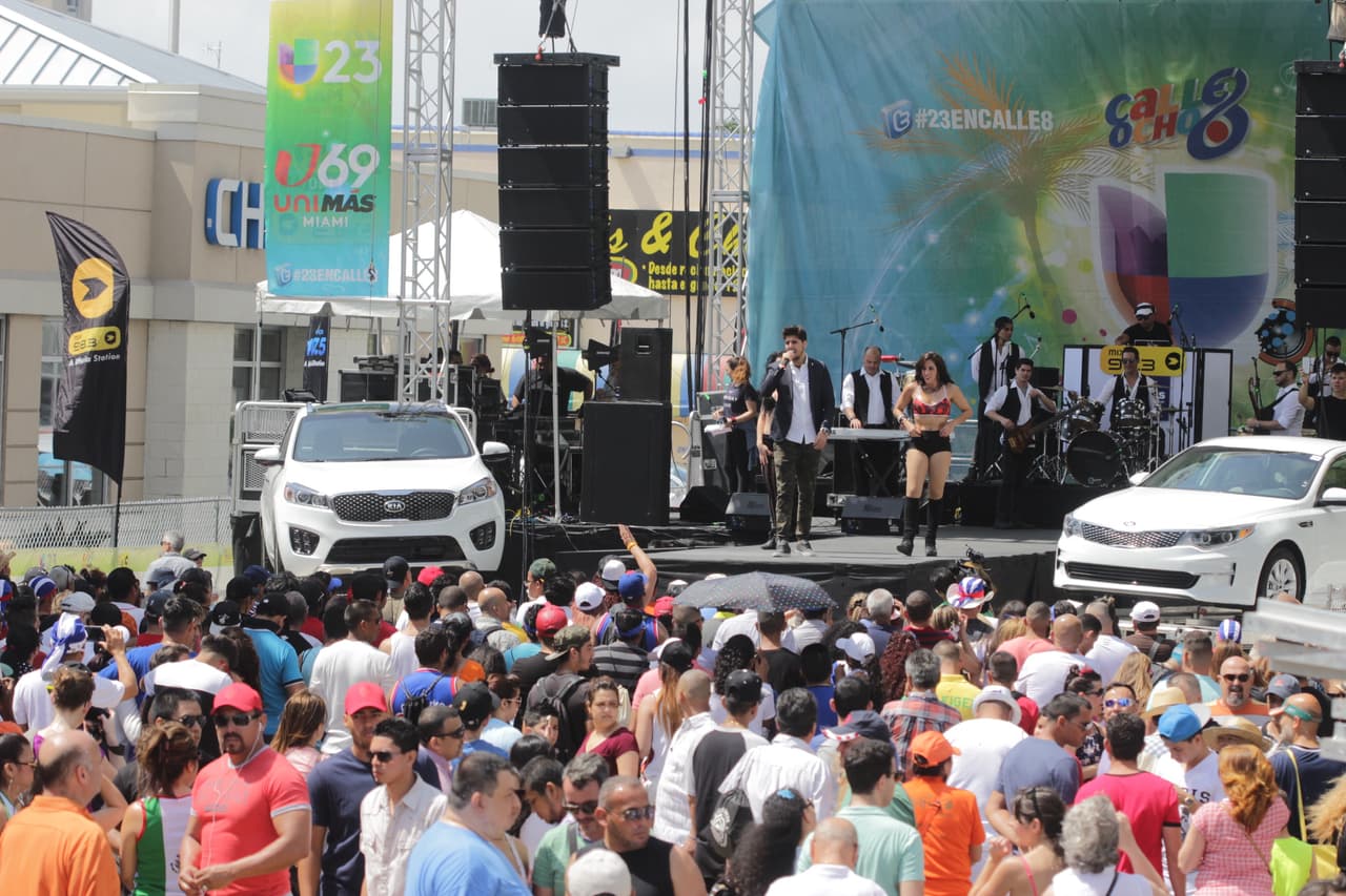 El equipo de Noticias 23 dijo presente, como todos los años, al mayor Festival de la cultura latina en todo Estados Unidos.