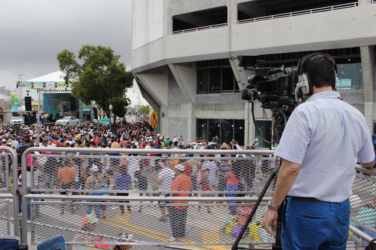 El equipo de Noticias 23 dijo presente, como todos los años, al mayor Festival de la cultura latina en todo Estados Unidos.